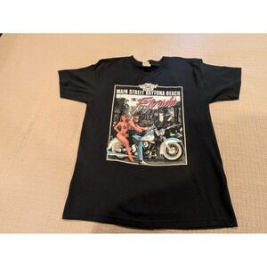 Vintage 2000 Daytona Bike Week Main Street T Shirt Large